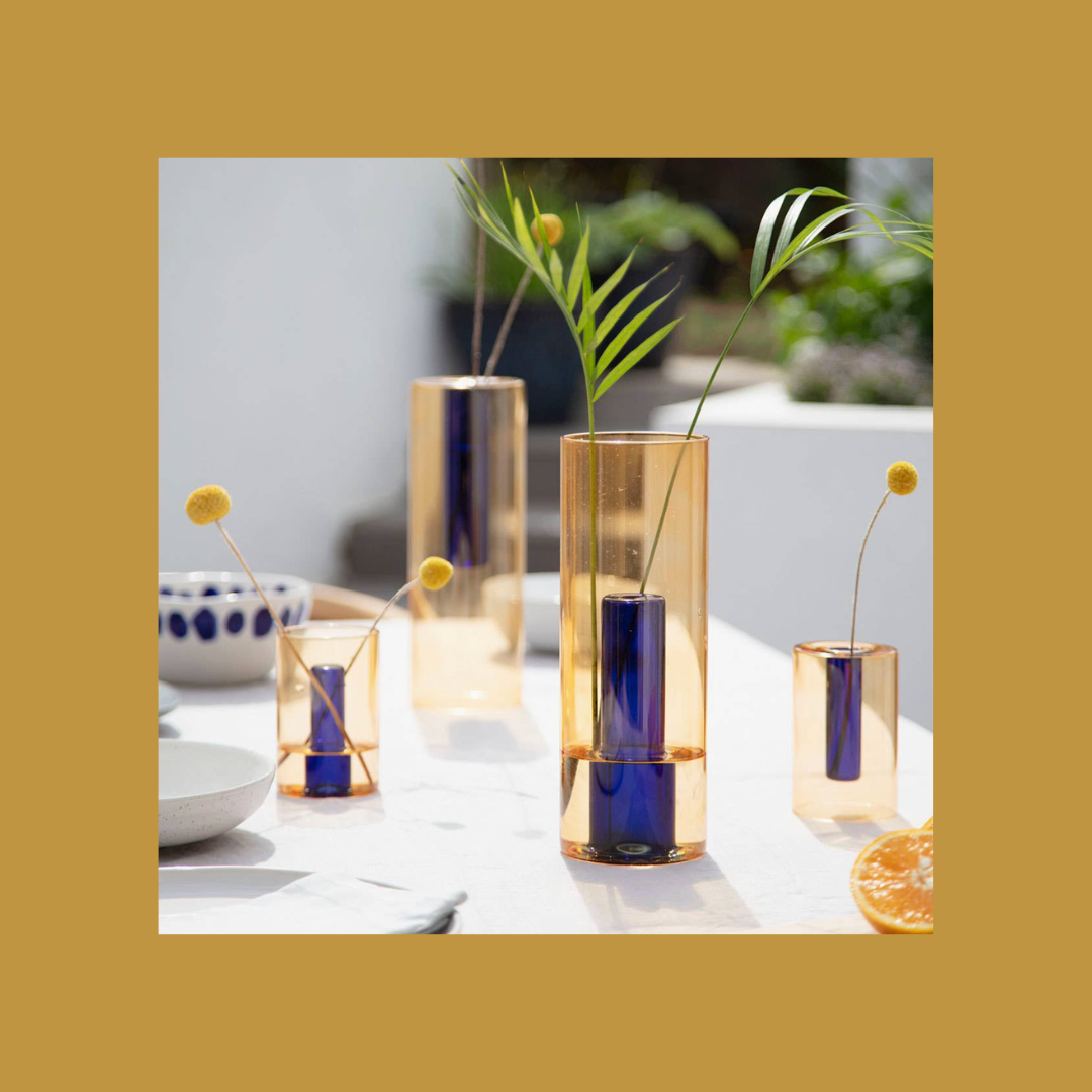 Reversible Glass Vase