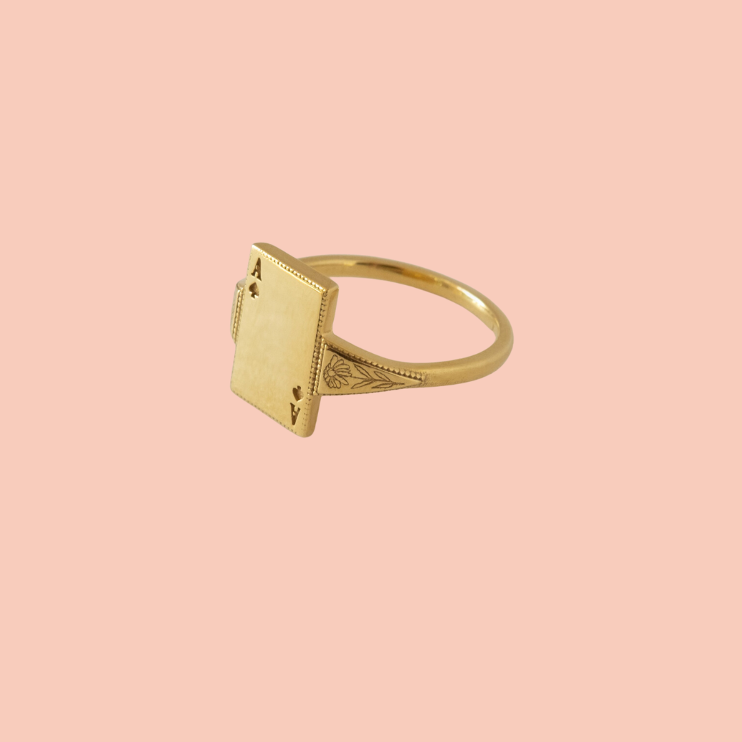 Ace of Spades Ring