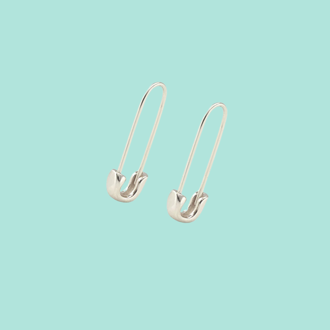 Safety Pin Earrings
