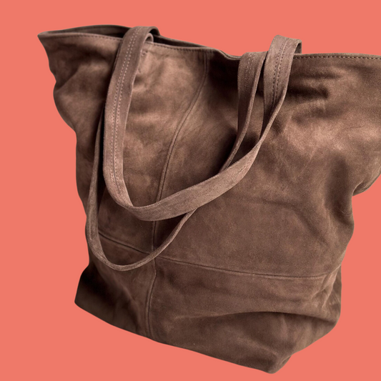 Anna Joyce Suede Handbag