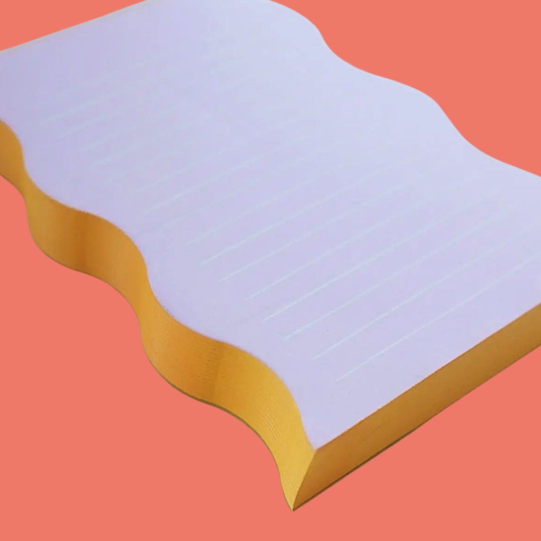 Note Pad Edge Colored Edge Notepad – Happy Anyway