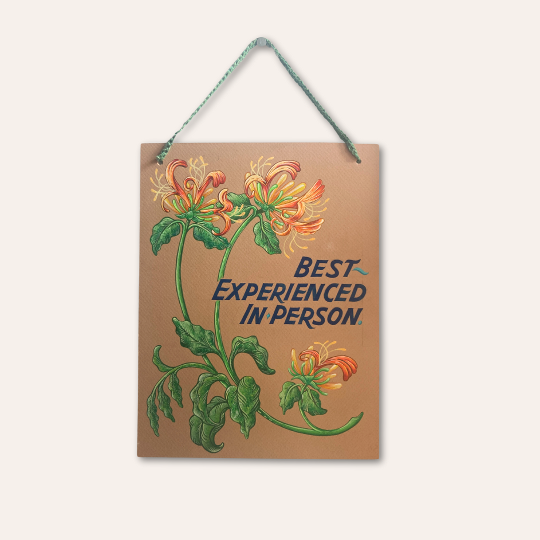 BEST EXPERIENCED IN PERSON