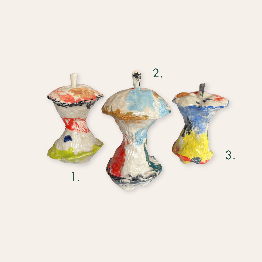 Sugarlight Ceramics - Apple Core Sculpture