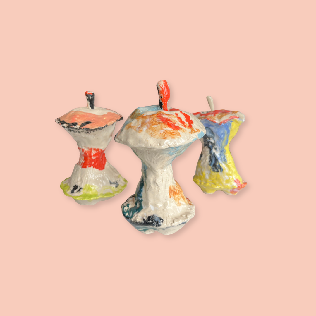 Sugarlight Ceramics - Apple Core Sculpture